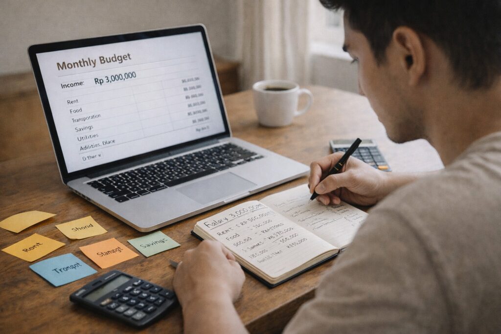 Cara Bagi Gaji 3 Juta Per Bulan: Simulasi Nyata
3 Kondisi Berbeda