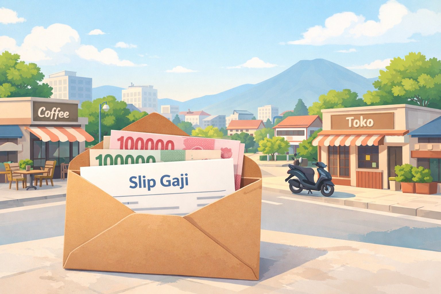 cara bagi gaji 5 juta