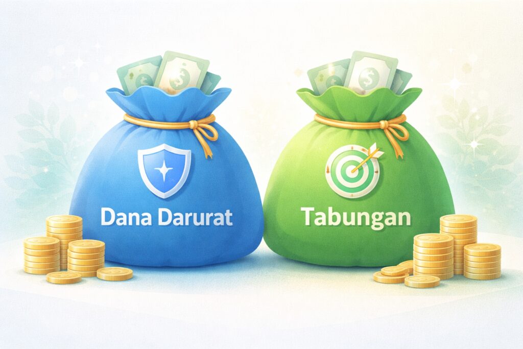 perbedaan dana darurat dan tabungan