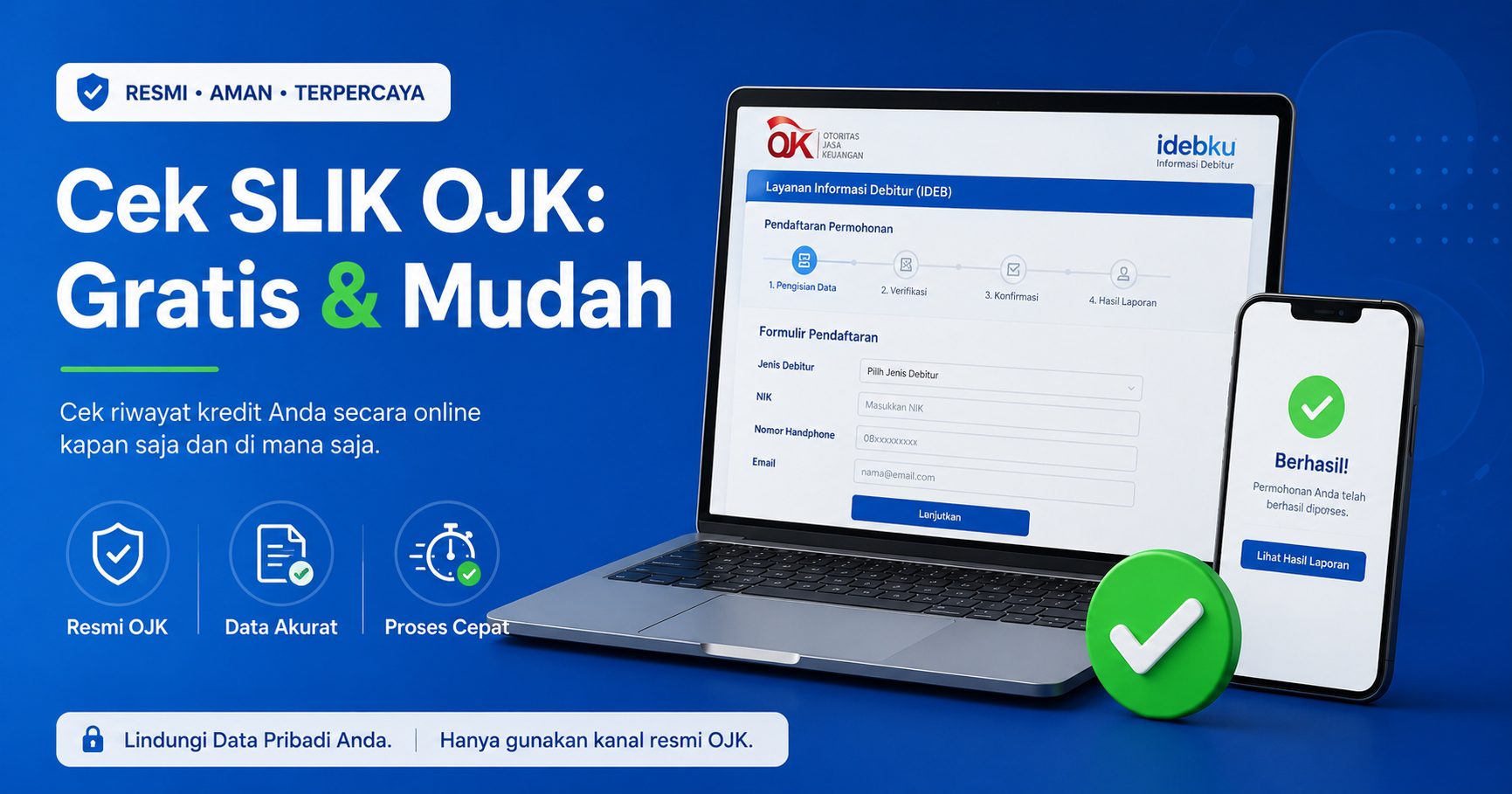 cara cek BI checking SLIK OJK