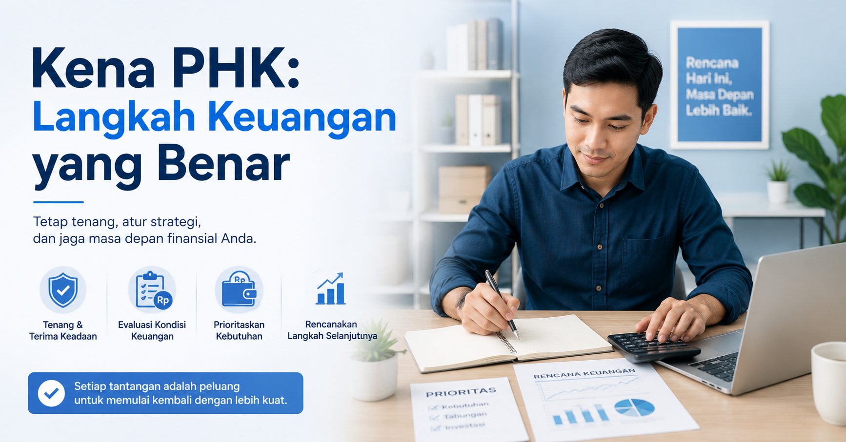 cara mengatur keuangan saat kena PHK