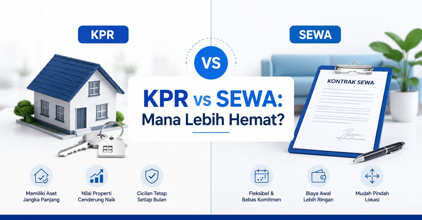 cicilan KPR vs sewa rumah