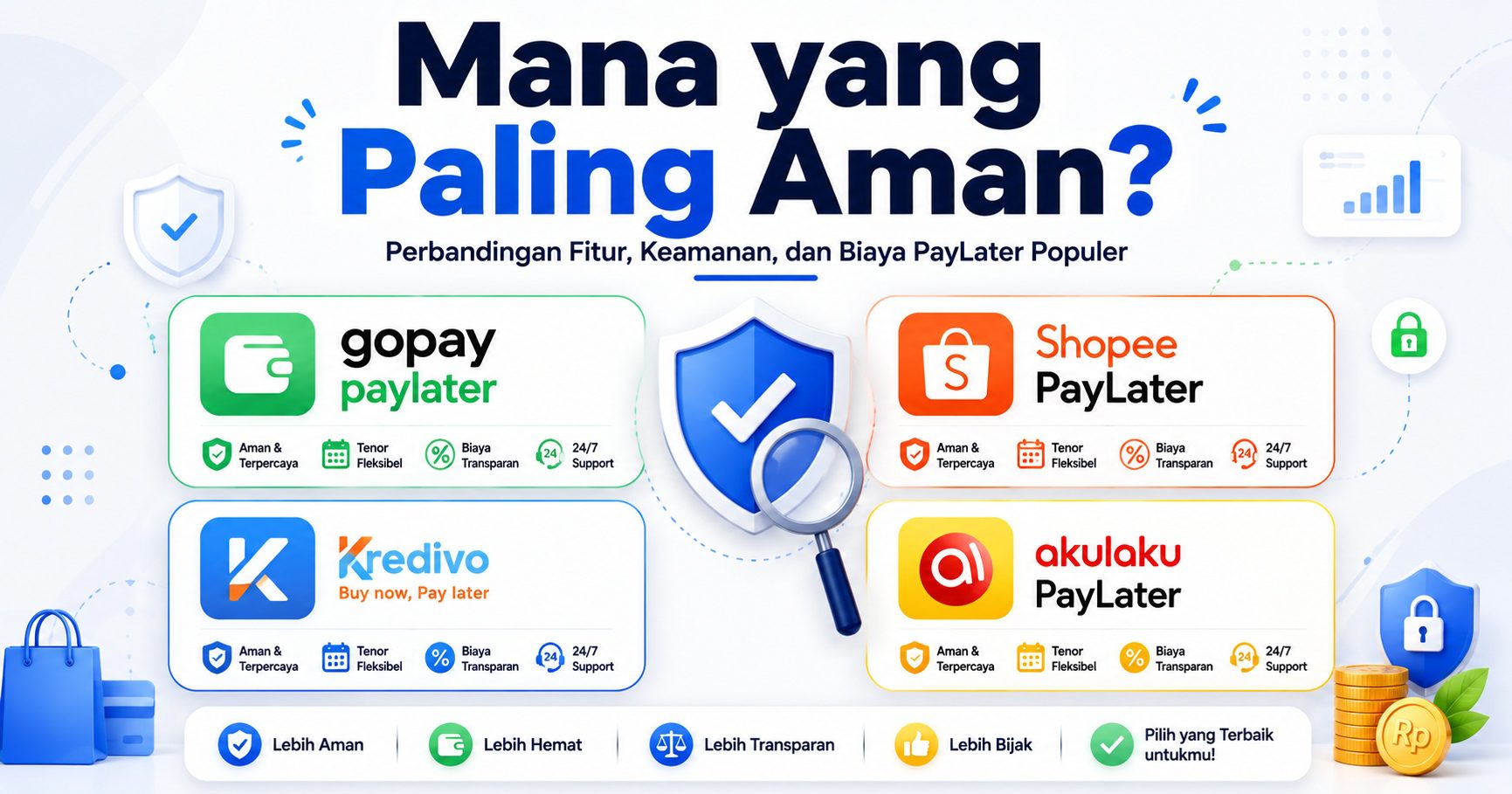 perbandingan paylater terbaik
